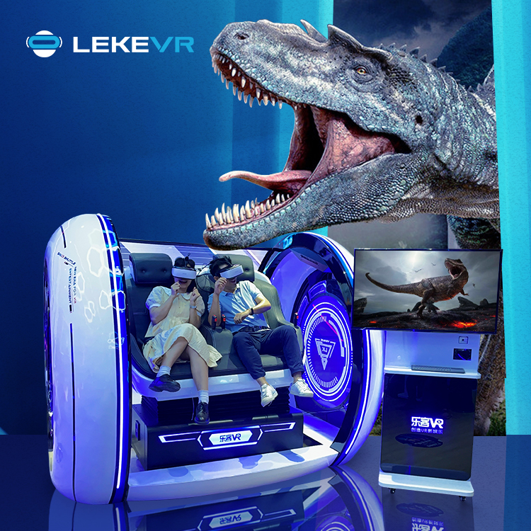 LEKE VR Jeu de réalité virtuelle Space Shuttle2.0 VR Fournisseur de solutions d'entreprise 9D VR Simulator Egg Chair